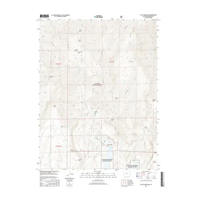 2016 Map of Little Soap Park, 2016 Print