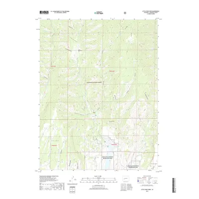 2019 Map of Little Soap Park, 2019 Print