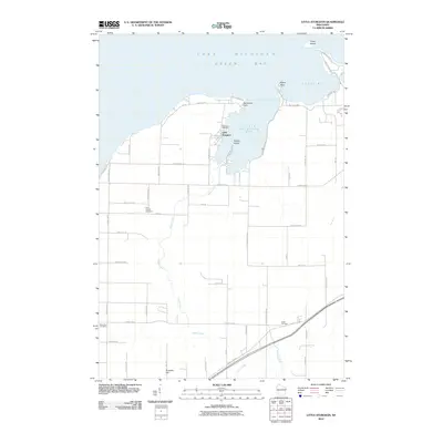 2010 Map of Little Sturgeon, 2010 Print