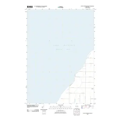 2010 Map of Little Sturgeon SW, 2010 Print