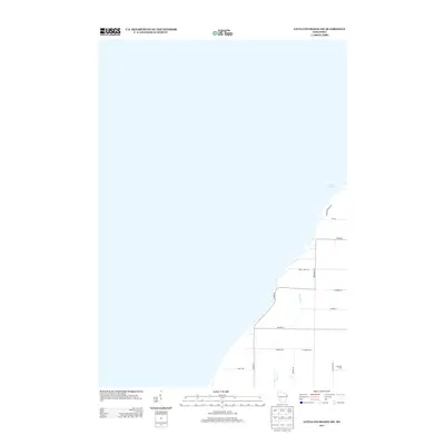 2013 Map of Little Sturgeon SW, 2013 Print