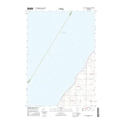 2015 Map of Little Sturgeon SW, 2015 Print