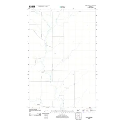 2010 Map of Little Swan, 2010 Print