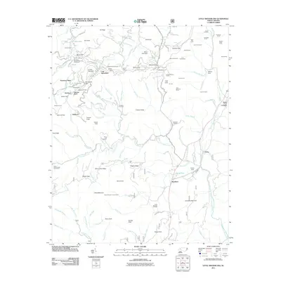 2011 Map of Little Switzerland, 2011 Print