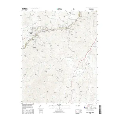 2016 Map of Little Switzerland, 2016 Print