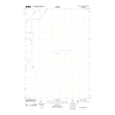 2010 Map of Little Tail Point, 2010 Print