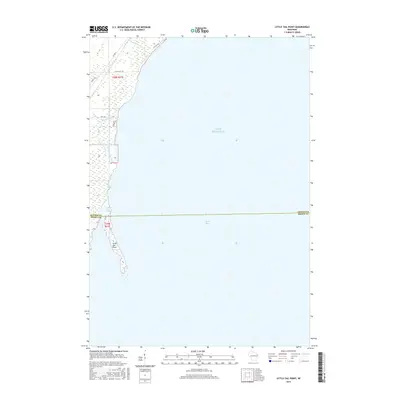 2015 Map of Little Tail Point, 2015 Print