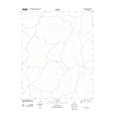 2011 Map of Little Tanks, 2011 Print
