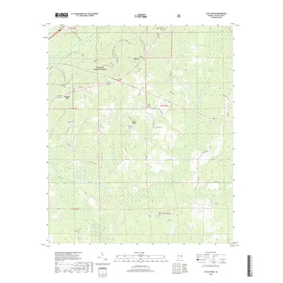 2018 Map of Little Texas, 2018 Print