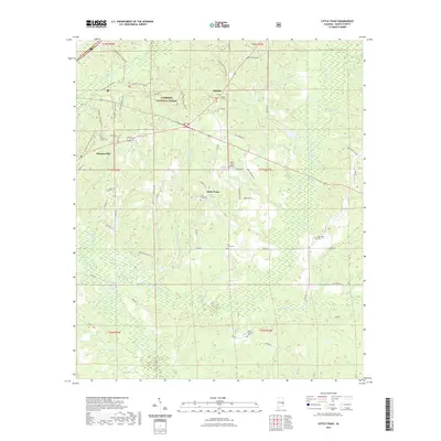 2021 Map of Little Texas, 2021 Print
