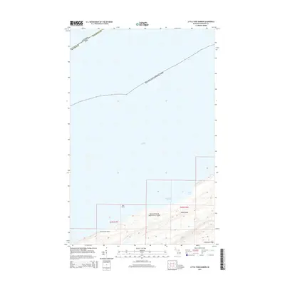 2014 Map of Little Todd Harbor, 2014 Print