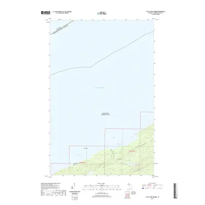 2019 Map of Little Todd Harbor, 2019 Print