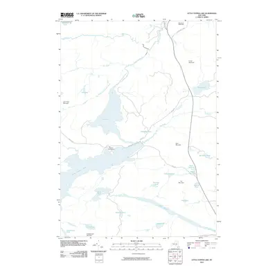 2010 Map of Little Tupper Lake, 2010 Print
