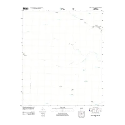 2011 Map of Little Turkey Park, 2011 Print