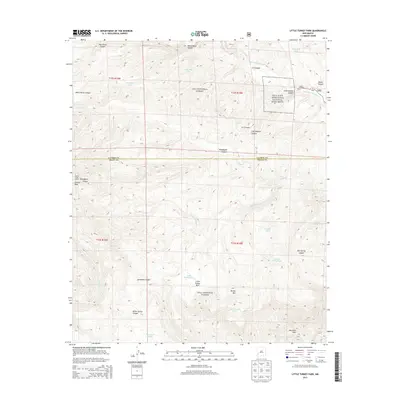 2013 Map of Little Turkey Park, 2013 Print