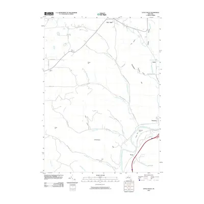 2010 Map of Little Valley, 2010 Print