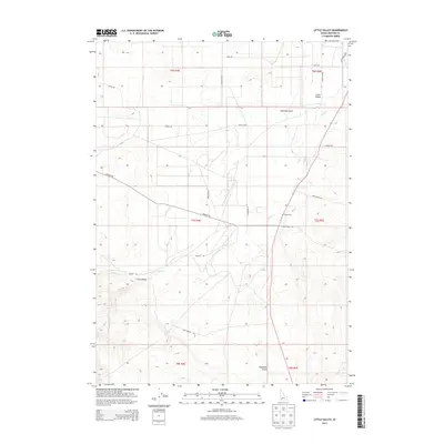 2013 Map of Little Valley, 2013 Print
