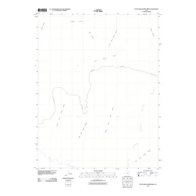 2010 Map of Little Wild Horse Mesa, 2010 Print