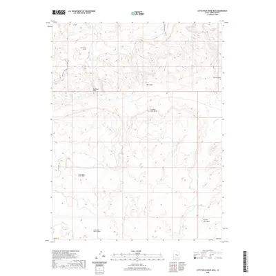2020 Map of Little Wild Horse Mesa, 2020 Print