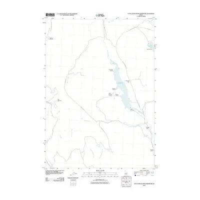 2010 Map of Little Wood River Reservoir, 2010 Print