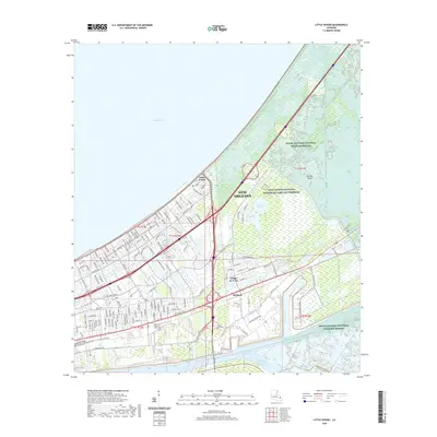 2020 Map of Little Woods, 2020 Print