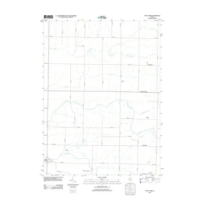 2012 Map of Little York, 2012 Print