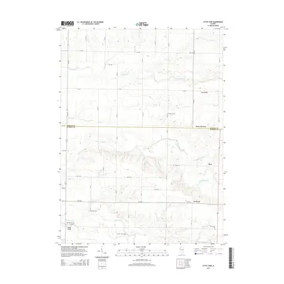 2015 Map of Little York, 2015 Print