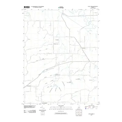 2010 Map of Little York, 2010 Print
