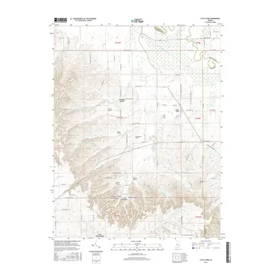 2016 Map of Little York, 2016 Print