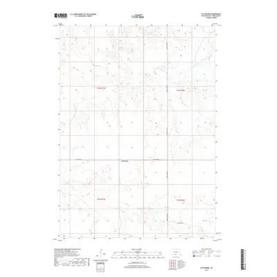 2017 Map of Littleburg, 2017 Print