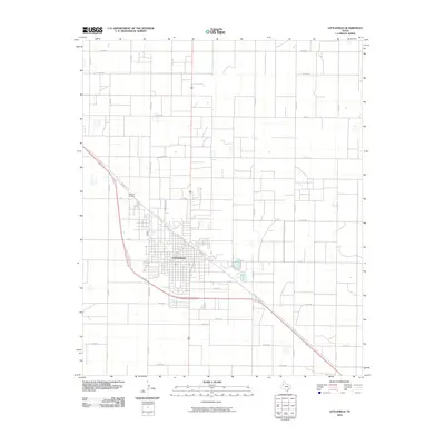 2010 Map of Littlefield, 2010 Print