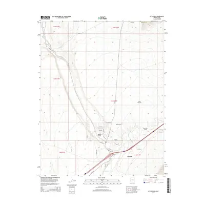 2014 Map of Littlefield, 2014 Print