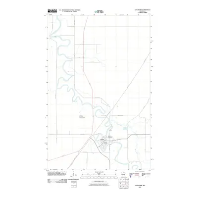 2010 Map of Littlefork, 2010 Print