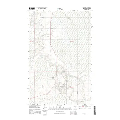 2016 Map of Littlefork, 2016 Print