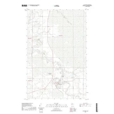 2019 Map of Littlefork, 2019 Print