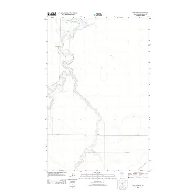 2013 Map of Littlefork NW, 2013 Print