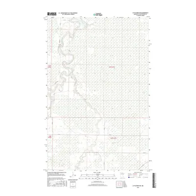 2016 Map of Littlefork NW, 2016 Print