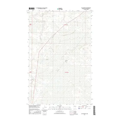 2016 Map of Littlefork SW, 2016 Print