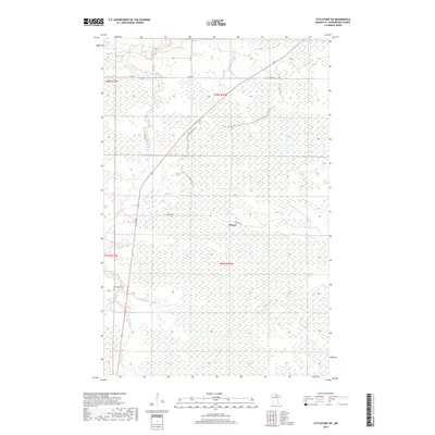 2019 Map of Littlefork SW, 2019 Print