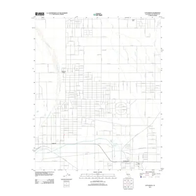 2012 Map of Littlerock, 2012 Print