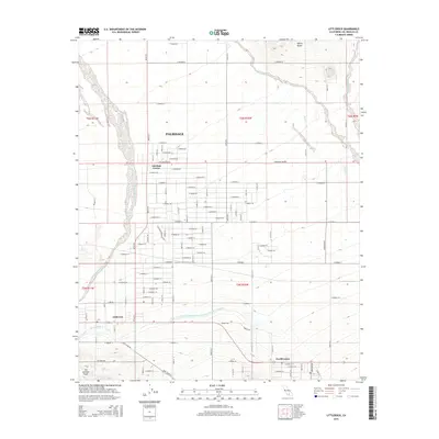 2015 Map of Littlerock, 2015 Print