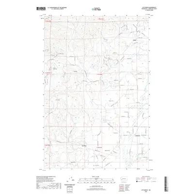 2020 Map of Littlerock, 2020 Print