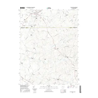 2016 Map of Littlestown, 2016 Print