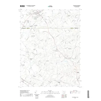 2019 Map of Littlestown, 2019 Print