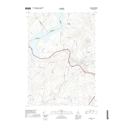 2018 Map of Littleton, 2018 Print