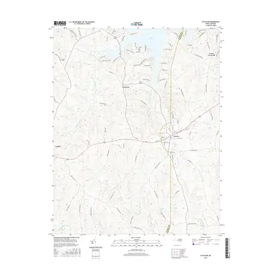 2016 Map of Littleton, 2016 Print