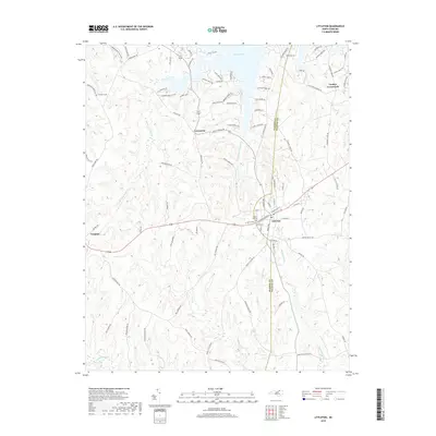 2019 Map of Littleton, 2019 Print