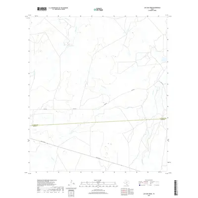 2019 Map of Live Oak Creek, 2019 Print