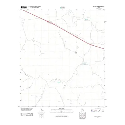 2010 Map of Live Oak Draw, 2010 Print
