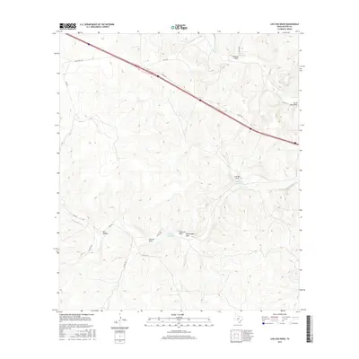 2016 Map of Live Oak Draw, 2016 Print